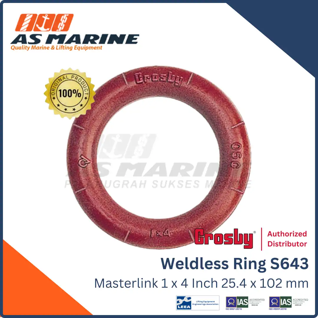 masterlink weldless crosby s643 1 x 4 Inch